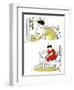 Hazel Cartoon-Ted Key-Framed Giclee Print