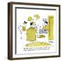 Hazel Cartoon-Ted Key-Framed Giclee Print