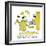 Hazel Cartoon-Ted Key-Framed Giclee Print