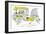 Hazel Cartoon-Ted Key-Framed Premium Giclee Print