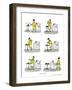 Hazel Cartoon-Ted Key-Framed Giclee Print