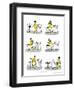 Hazel Cartoon-Ted Key-Framed Giclee Print