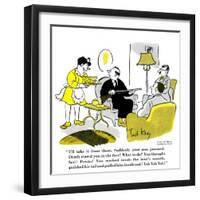 Hazel Cartoon-Ted Key-Framed Giclee Print