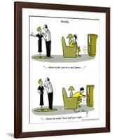 Hazel Cartoon-Ted Key-Framed Giclee Print