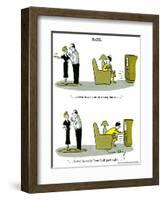 Hazel Cartoon-Ted Key-Framed Giclee Print