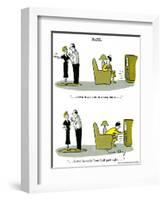 Hazel Cartoon-Ted Key-Framed Giclee Print