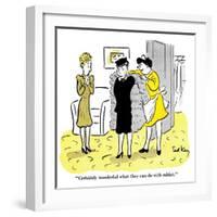 Hazel Cartoon-Ted Key-Framed Giclee Print