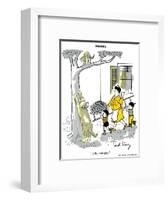 Hazel Cartoon-Ted Key-Framed Giclee Print