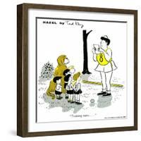 Hazel Cartoon-Ted Key-Framed Giclee Print