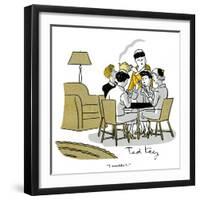 Hazel Cartoon-Ted Key-Framed Giclee Print