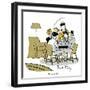 Hazel Cartoon-Ted Key-Framed Giclee Print