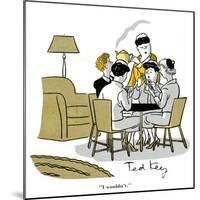 Hazel Cartoon-Ted Key-Mounted Giclee Print