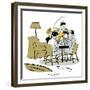 Hazel Cartoon-Ted Key-Framed Giclee Print