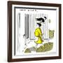 Hazel Cartoon-Ted Key-Framed Giclee Print