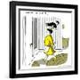 Hazel Cartoon-Ted Key-Framed Giclee Print