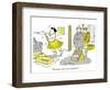 Hazel Cartoon-Ted Key-Framed Giclee Print