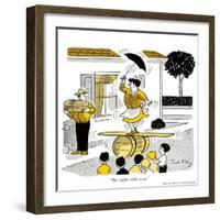 Hazel Cartoon-Ted Key-Framed Giclee Print