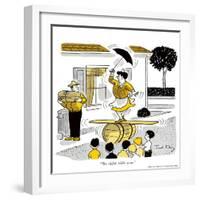 Hazel Cartoon-Ted Key-Framed Giclee Print