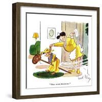 Hazel Cartoon-Ted Key-Framed Giclee Print