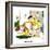 Hazel Cartoon-Ted Key-Framed Giclee Print