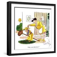 Hazel Cartoon-Ted Key-Framed Giclee Print