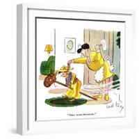 Hazel Cartoon-Ted Key-Framed Giclee Print