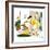 Hazel Cartoon-Ted Key-Framed Giclee Print