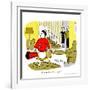 Hazel Cartoon-Ted Key-Framed Giclee Print