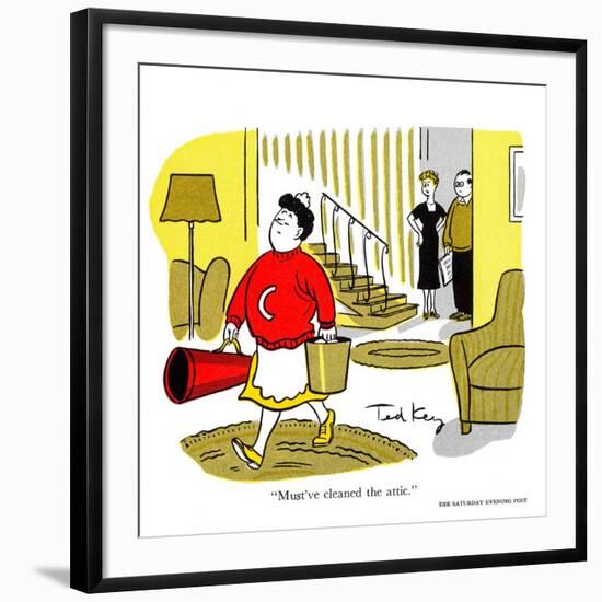 Hazel Cartoon-Ted Key-Framed Giclee Print