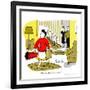 Hazel Cartoon-Ted Key-Framed Giclee Print