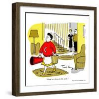 Hazel Cartoon-Ted Key-Framed Giclee Print