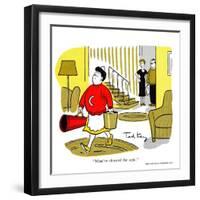 Hazel Cartoon-Ted Key-Framed Giclee Print