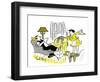 Hazel Cartoon-Ted Key-Framed Giclee Print