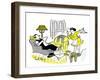 Hazel Cartoon-Ted Key-Framed Giclee Print