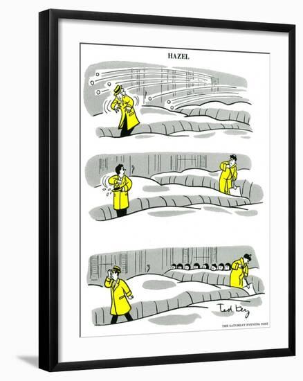 Hazel Cartoon-Ted Key-Framed Giclee Print