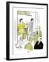 Hazel Cartoon-Ted Key-Framed Giclee Print