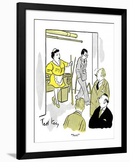 Hazel Cartoon-Ted Key-Framed Giclee Print