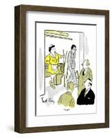 Hazel Cartoon-Ted Key-Framed Giclee Print