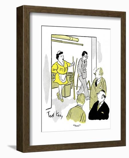 Hazel Cartoon-Ted Key-Framed Giclee Print