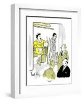 Hazel Cartoon-Ted Key-Framed Giclee Print