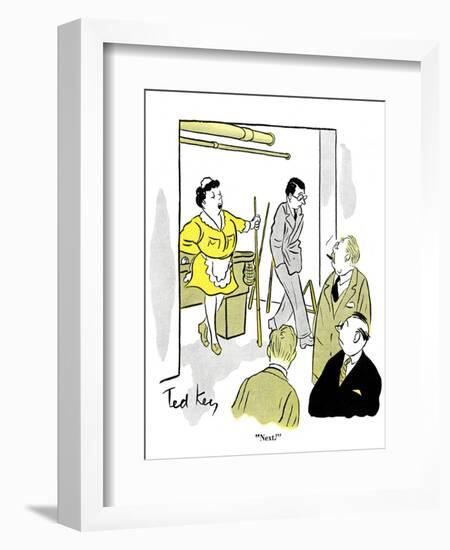 Hazel Cartoon-Ted Key-Framed Giclee Print