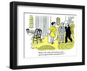 Hazel Cartoon-Ted Key-Framed Giclee Print