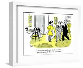 Hazel Cartoon-Ted Key-Framed Giclee Print