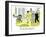 Hazel Cartoon-Ted Key-Framed Giclee Print