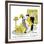 Hazel Cartoon-Ted Key-Framed Giclee Print