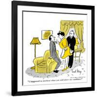 Hazel Cartoon-Ted Key-Framed Giclee Print