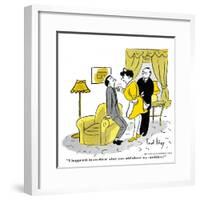 Hazel Cartoon-Ted Key-Framed Giclee Print