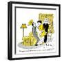 Hazel Cartoon-Ted Key-Framed Giclee Print