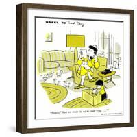 Hazel Cartoon-Ted Key-Framed Giclee Print