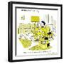 Hazel Cartoon-Ted Key-Framed Giclee Print